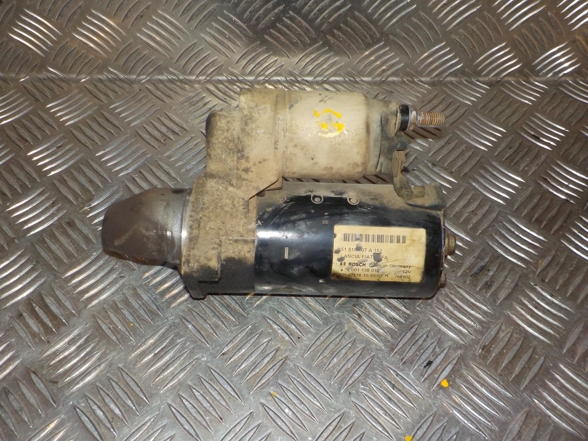 Fiat Doblo Starter Med OEM Nr. 0001138012 Fra Fiat Ophugger