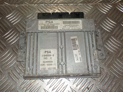 Citroen Xsara Picasso Startspærre Med OEM Nr. Ophugger Fra Citroen Ophugger