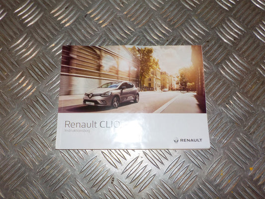 Renault Clio 4 Instruktionsbog Med OEM Nr. Ophugger Fra Renault Ophugger
