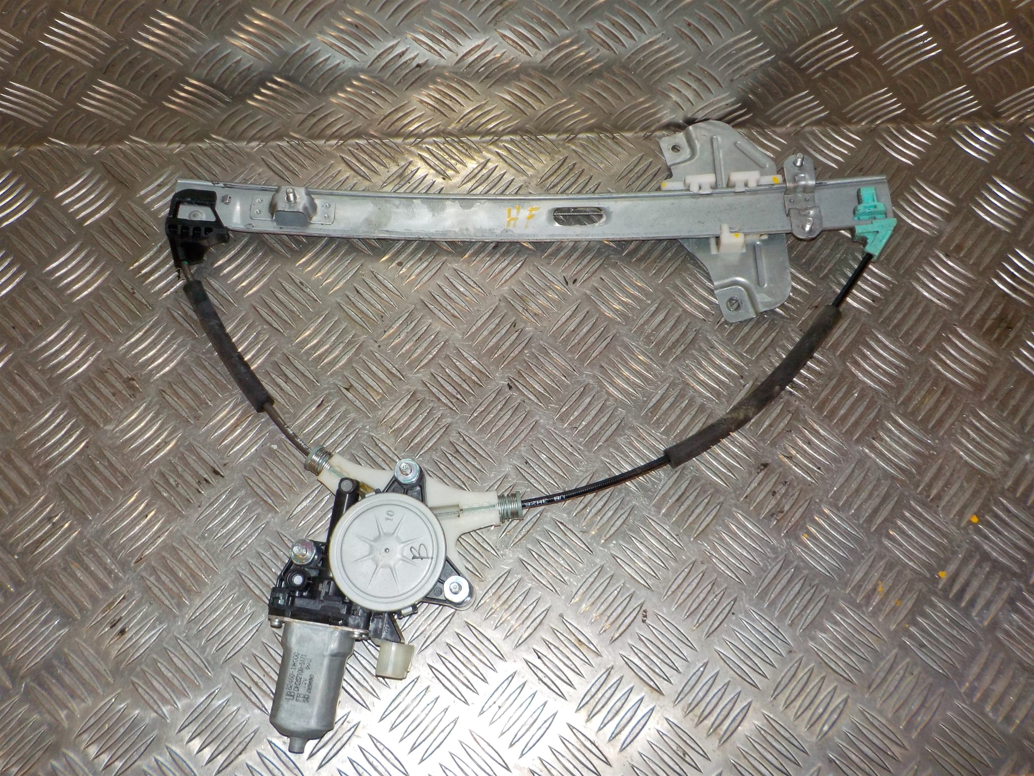 Kia Rio Ub Rudemotor - Rudehejs Med OEM Nr. 824601W000 Fra Kia Ophugger