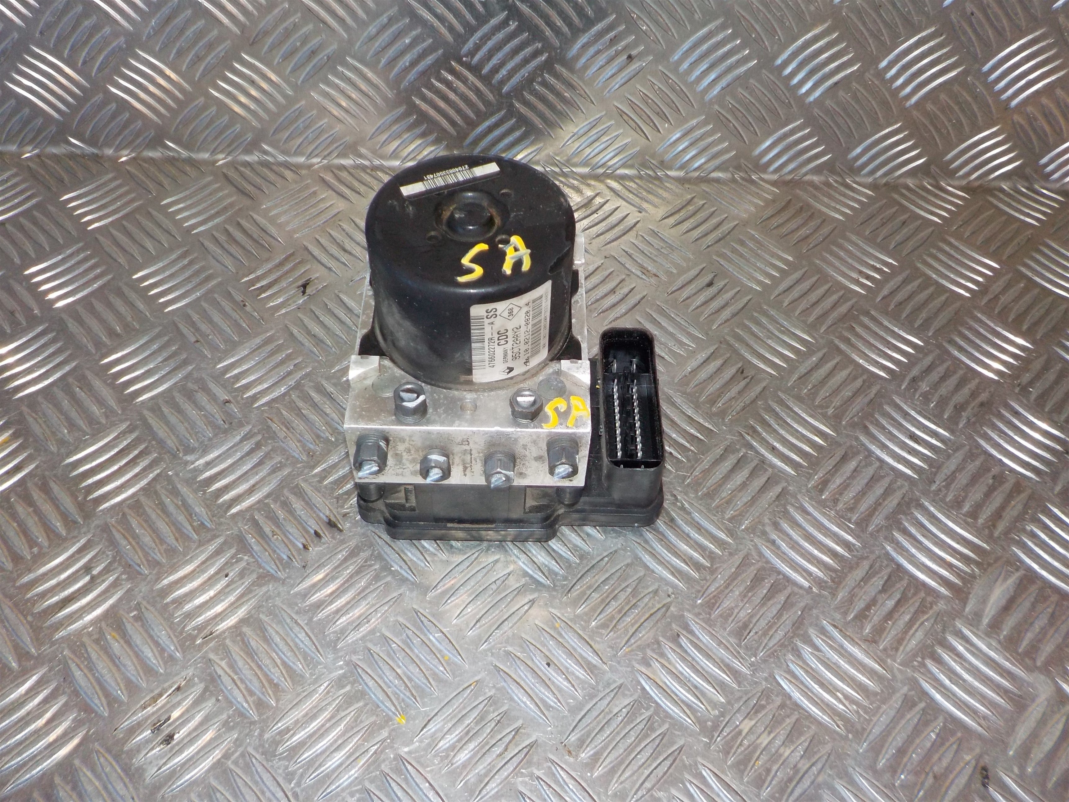 Renault Grand Scenic 3 ABS Pumpe Med OEM Nr. 476602272R Fra Renault Ophugger