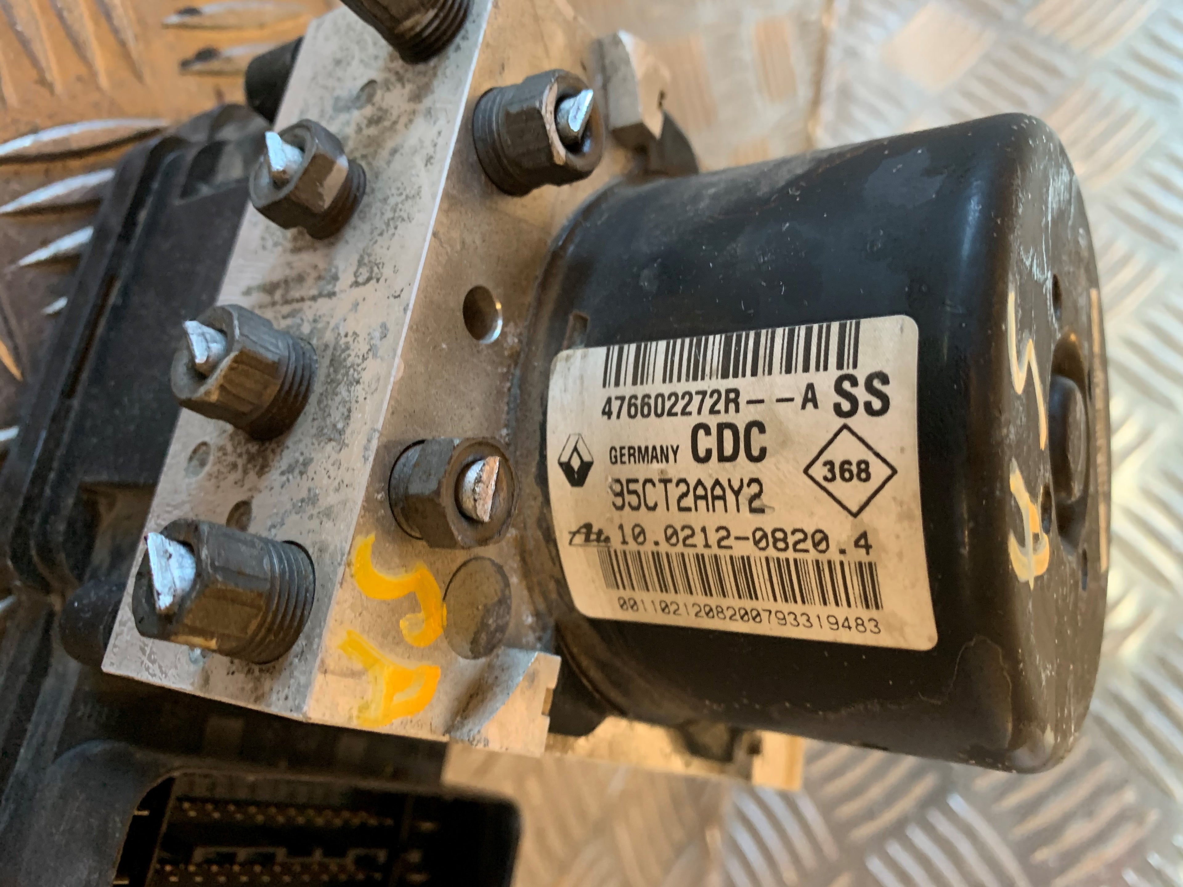 Renault Grand Scenic 3 ABS Pumpe Med OEM Nr. 476602272R Fra Renault Ophugger
