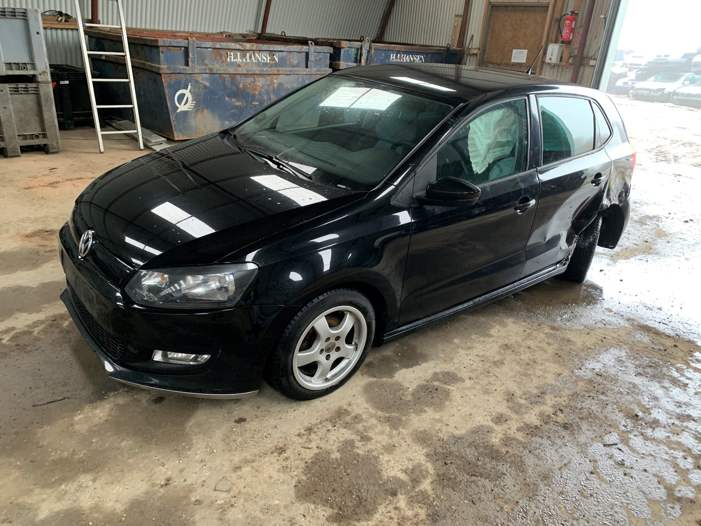 VW Polo 6R Pluk-Selv-Bil Med OEM Nr. Ophugger Fra VW Ophugger