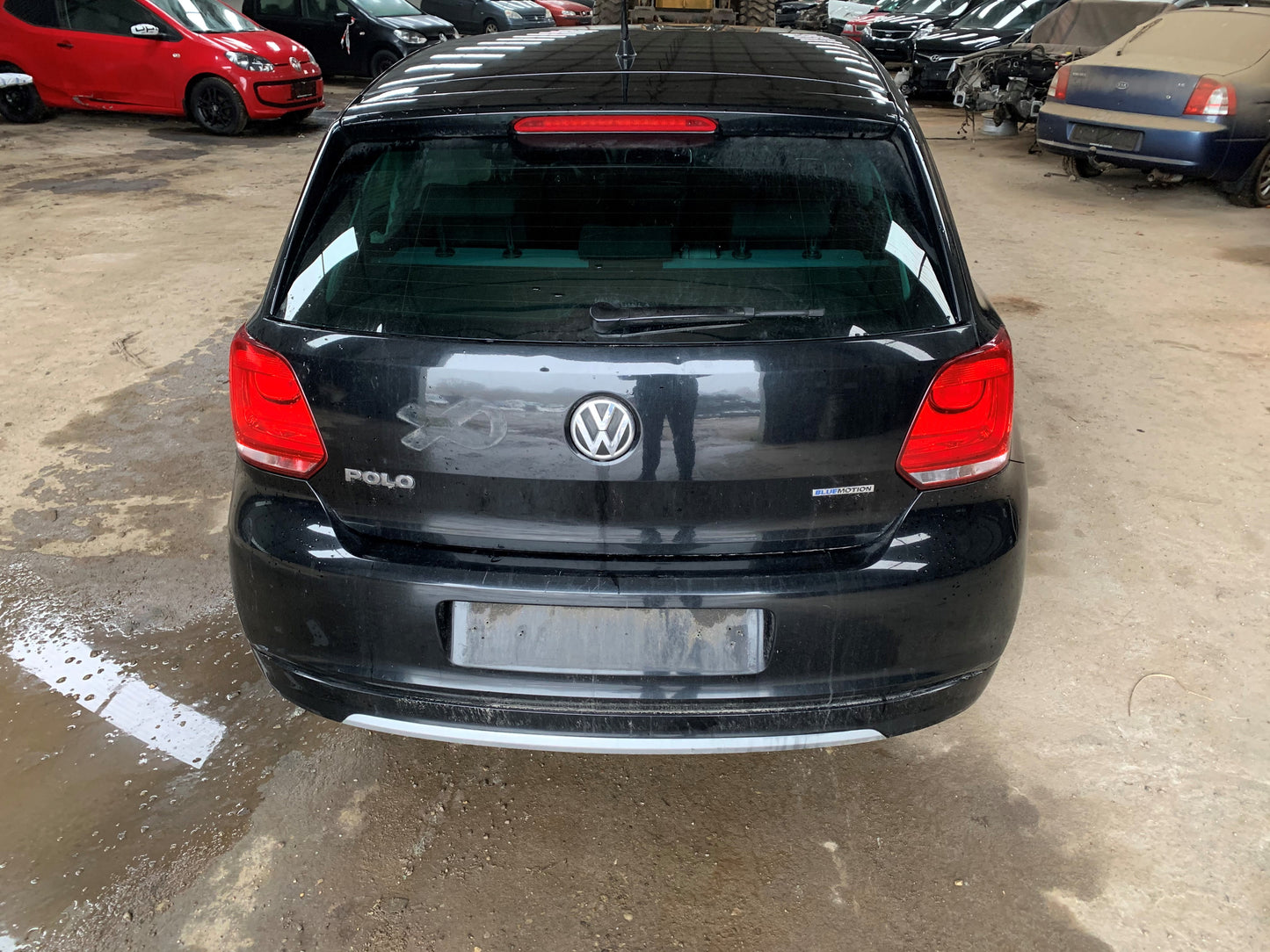 VW Polo 6R Pluk-Selv-Bil Med OEM Nr. Ophugger Fra VW Ophugger