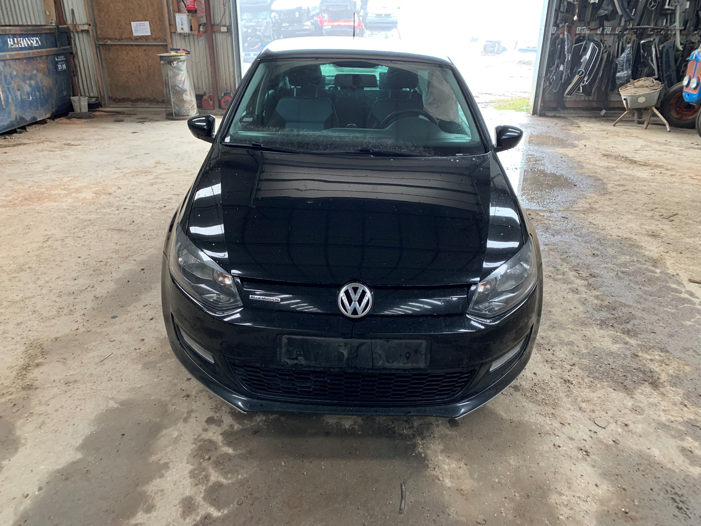 VW Polo 6R Pluk-Selv-Bil Med OEM Nr. Ophugger Fra VW Ophugger