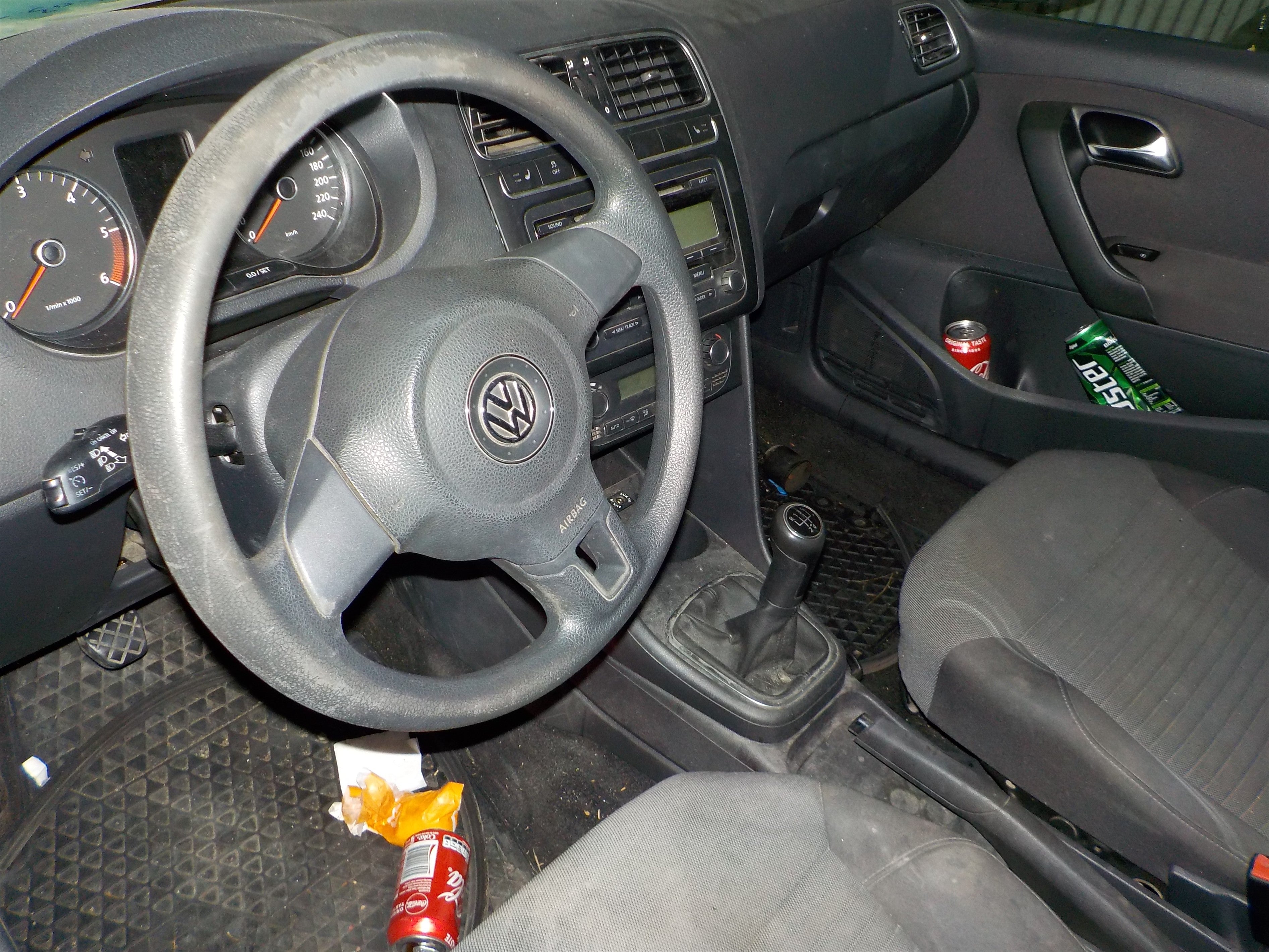 VW Polo 6R Pluk-Selv-Bil Med OEM Nr. Ophugger Fra VW Ophugger