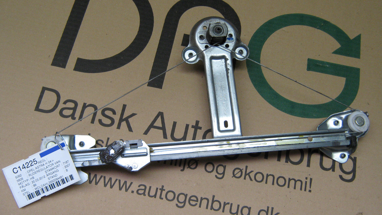 Opel Astra H Rudemotor - Rudehejs Med OEM Nr. Ophugger Fra Opel Ophugger