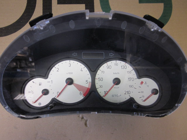 Peugeot 206 Speedometer - Instrument Med OEM Nr. 6106LJ Fra Peugeot Ophugger
