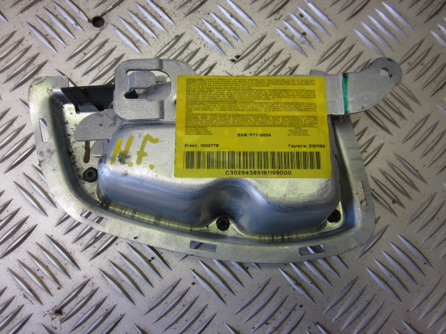 Peugeot 307 Airbag Side Med OEM Nr. Ophugger Fra Peugeot Ophugger