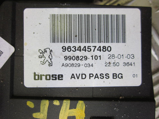 Peugeot 307 Rudemotor - Rudehejs Med OEM Nr. Ophugger Fra Peugeot Ophugger