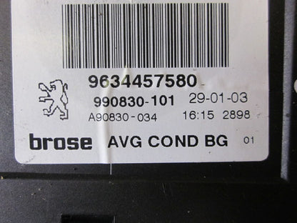 Peugeot 307 Rudemotor - Rudehejs Med OEM Nr. Ophugger Fra Peugeot Ophugger