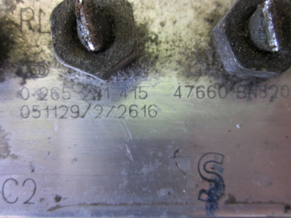 Nissan Almera N16 Abs Pumpe Med OEM Nr. 0265800330 Fra Nissan Ophugger