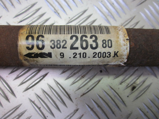 Citroen C2 Trækaksel For H Med OEM Nr. Ophugger Fra Citroen Ophugger