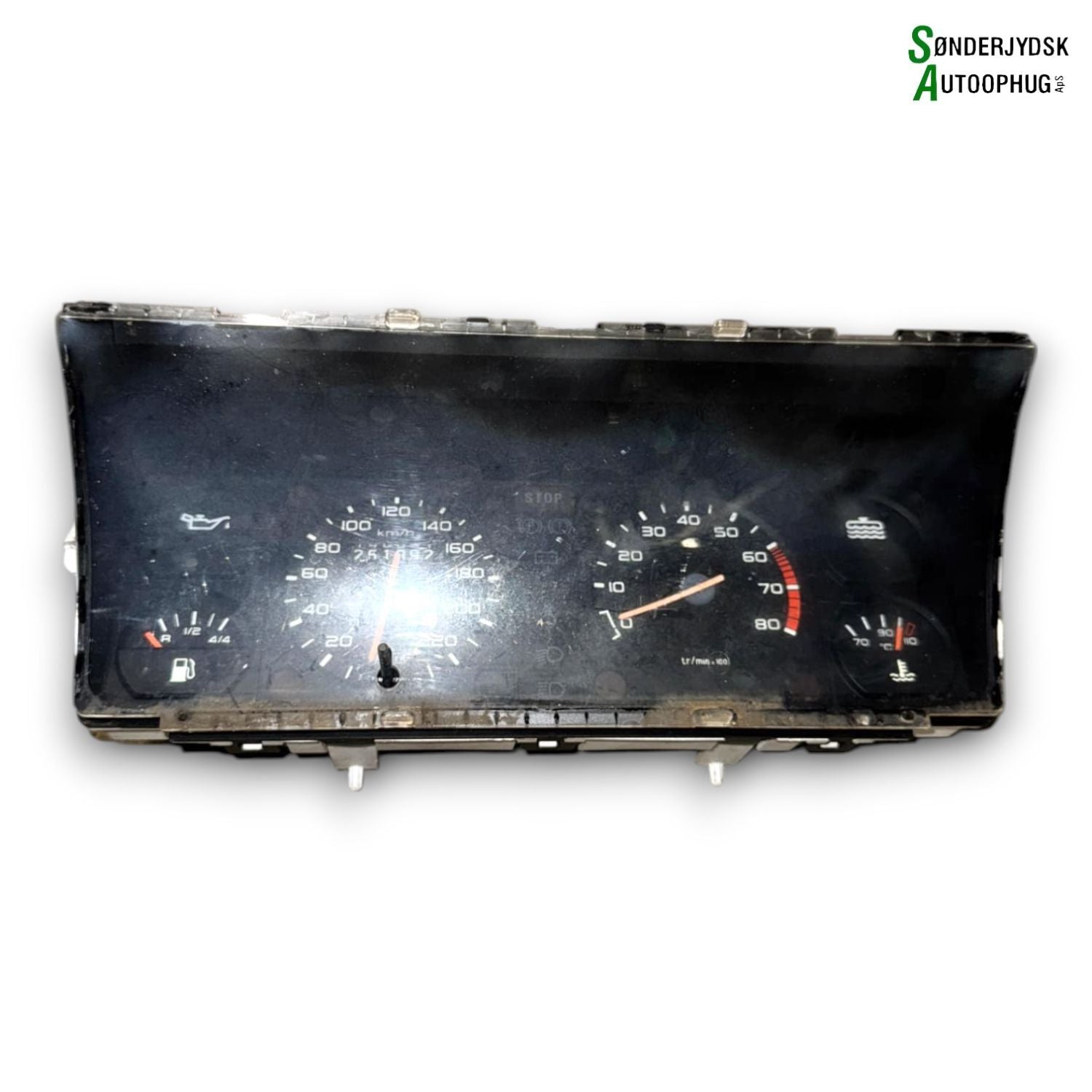 Peugeot 205 Speedometer - Instrument Med OEM Nr. Ophugger Fra Peugeot Ophugger