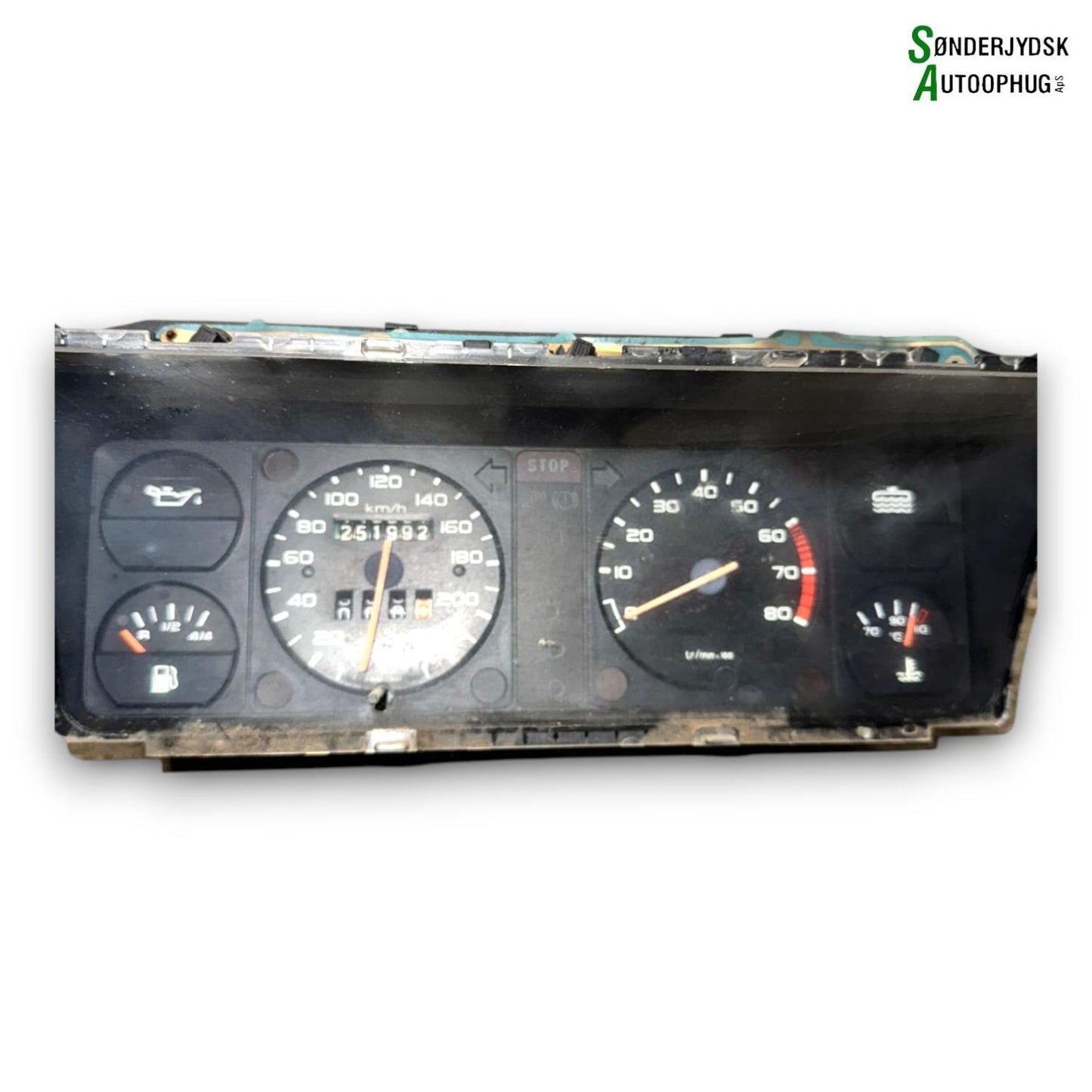 Peugeot 205 Speedometer - Instrument Med OEM Nr. Ophugger Fra Peugeot Ophugger