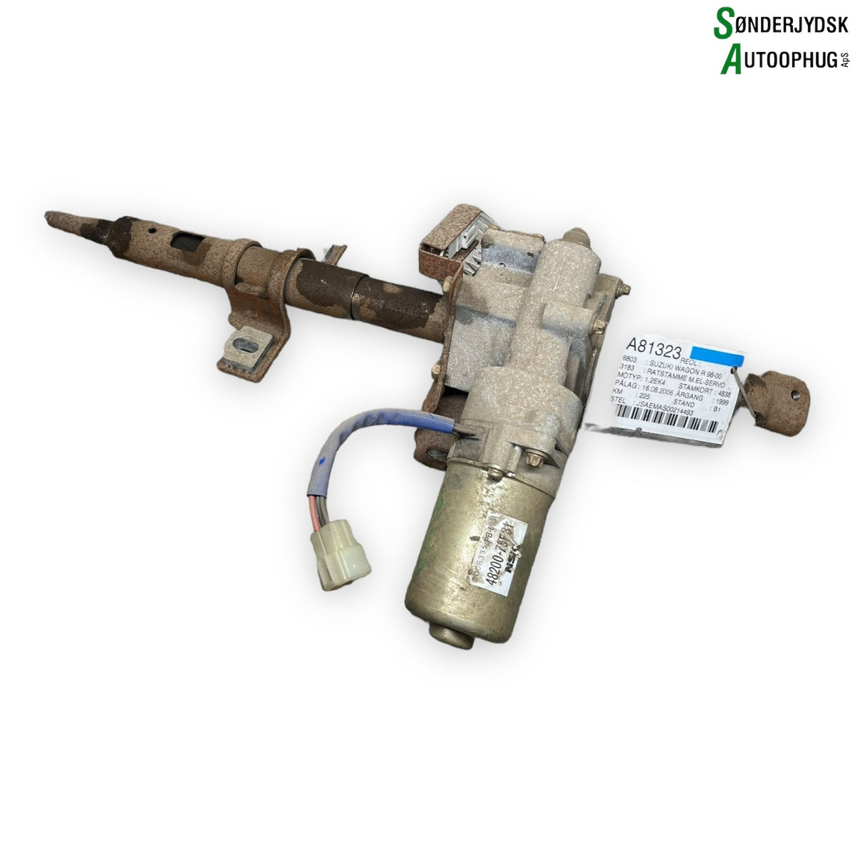 Suzuki Wagon R Ratstamme M/El-Servo Med OEM Nr. B006335PB0034 Fra Suzuki Ophugger