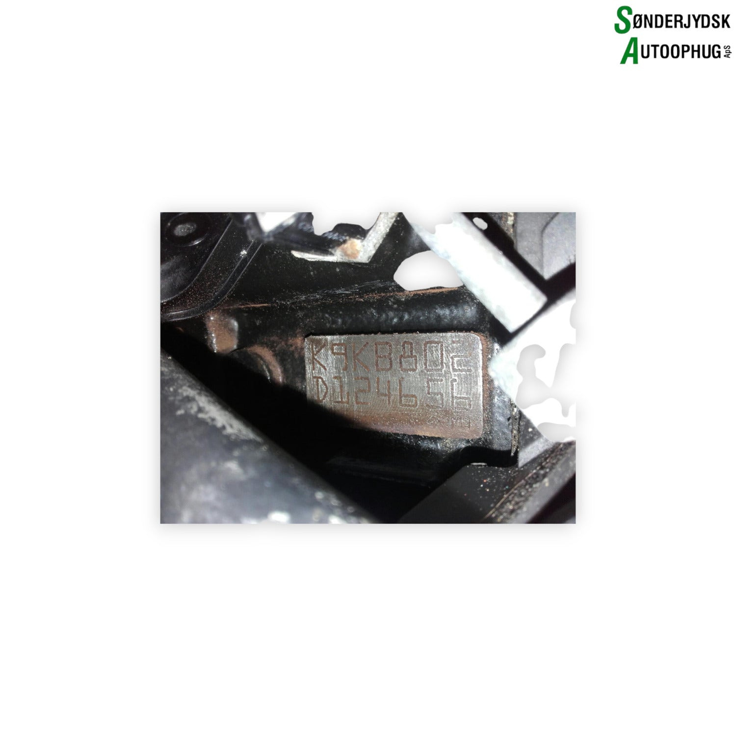 Renault Kangoo 2 Motor Med OEM Nr. K9K802 Fra Renault Ophugger