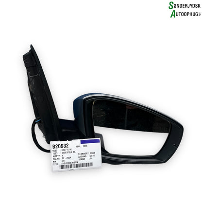 VW Golf 6 1K Sidespejl Med OEM Nr. 6R2857502J Fra VW Ophugger