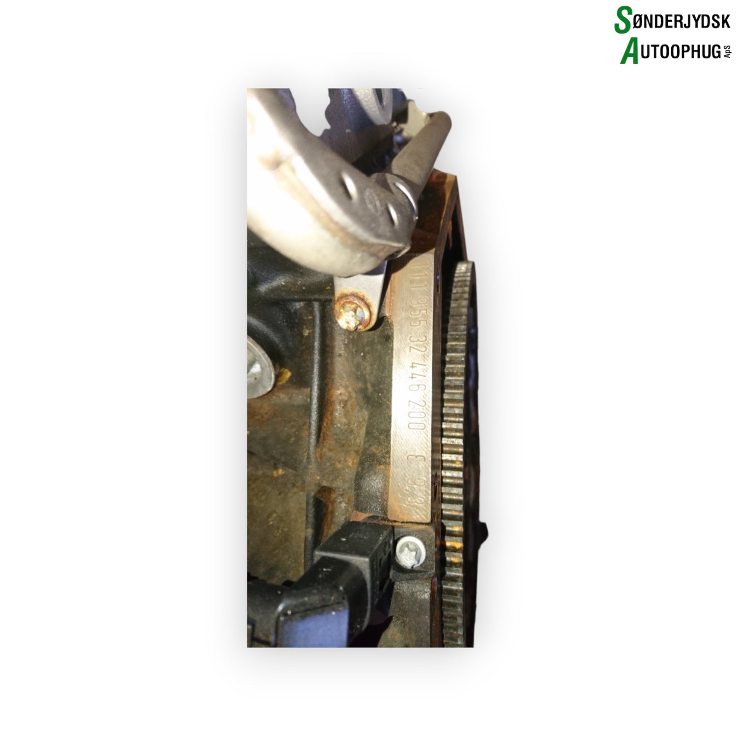 Mercedes C W203 Motor Med OEM Nr. A111010950380 Fra Mercedes Ophugger