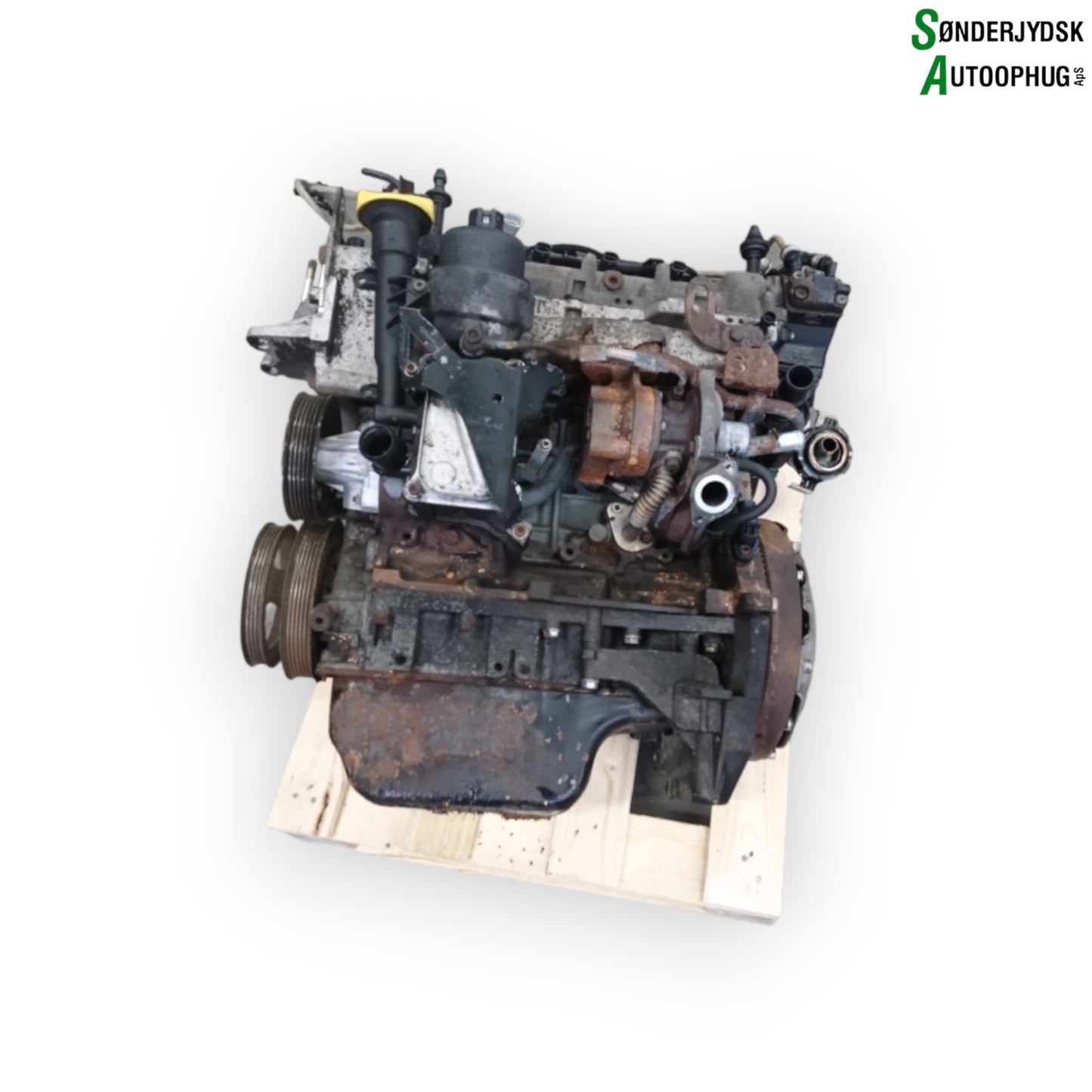 Fiat Doblo Motor Med OEM Nr. 188A9000 Fra Fiat Ophugger