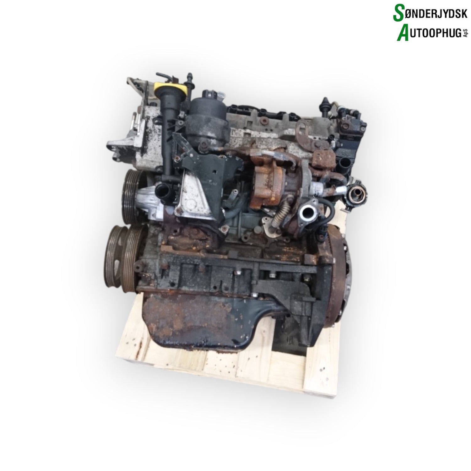 Fiat Doblo Motor Med OEM Nr. 188A9000 Fra Fiat Ophugger