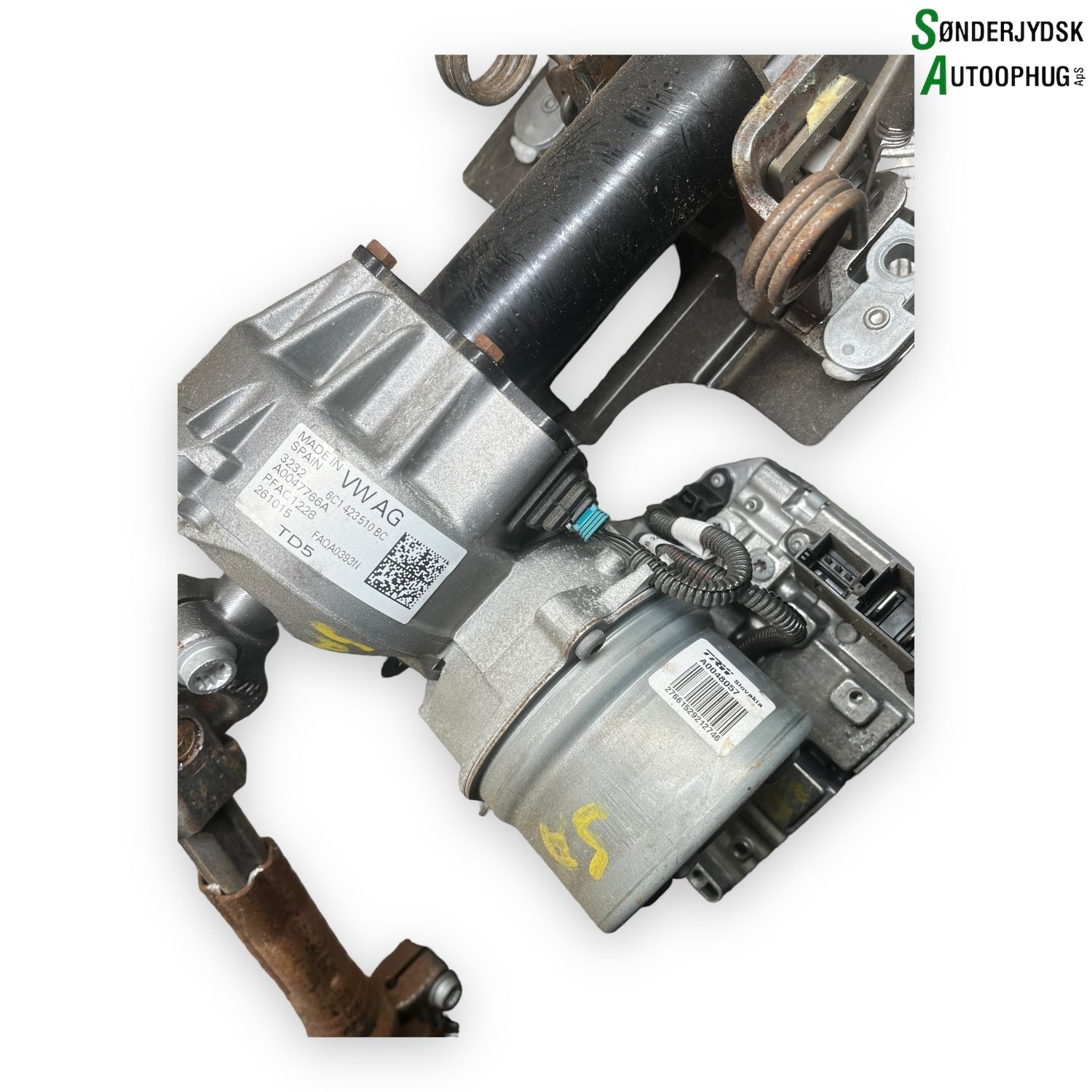 VW Polo 6C Ratstamme M/El-Servo Med OEM Nr. A0049398A Fra VW Ophugger