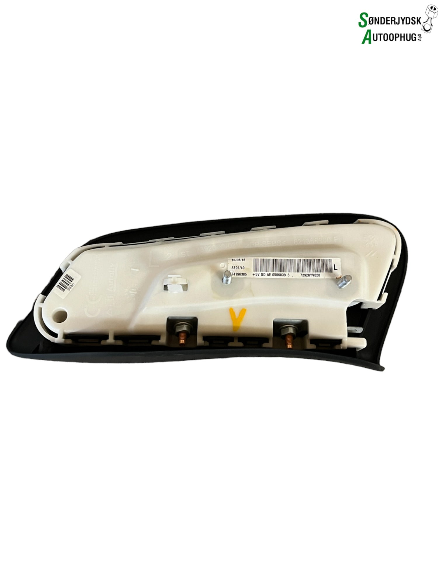 Toyota Aygo Airbag Side Med OEM Nr. 621366300F Fra Toyota Ophugger