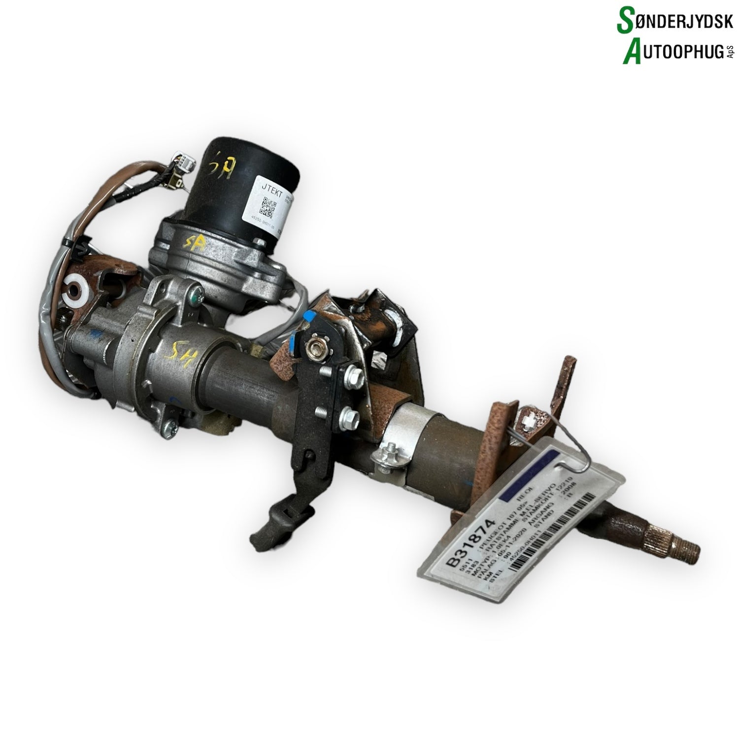 Peugeot 107 Ratstamme M/El-Servo Med OEM Nr. 452500H01100 Fra Peugeot Ophugger