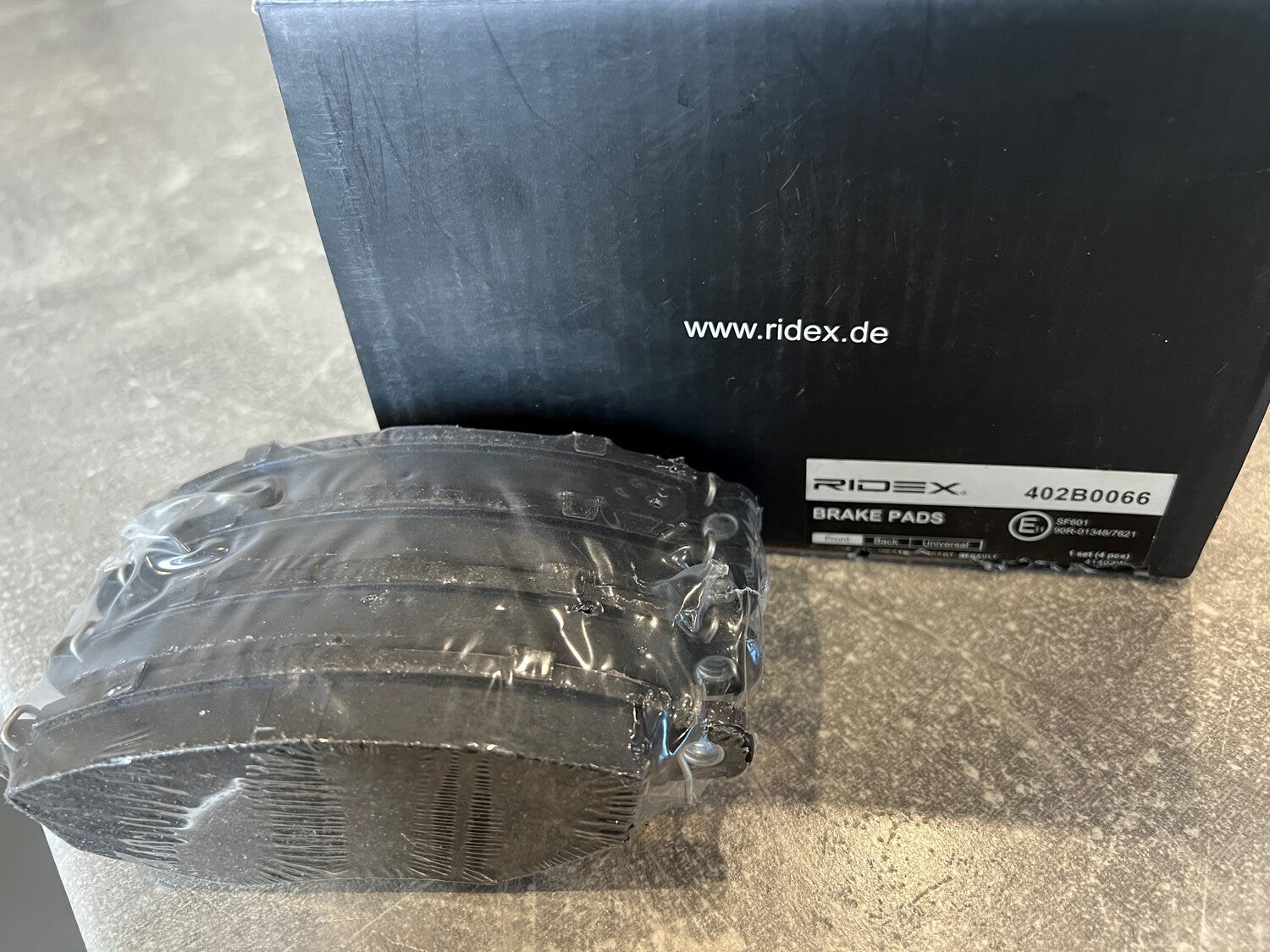 Peugeot 206 CC Bremseklodser Med OEM Nr. 71770968 Fra Peugeot Ophugger