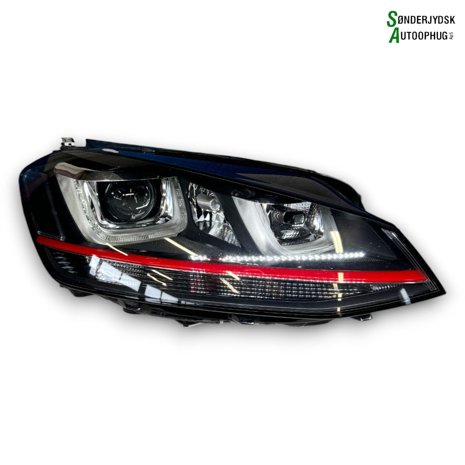 VW Golf 7 AU Forlygte Med OEM Nr. 4G0907697G Fra VW Ophugger