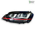 VW Golf 7 Au Forlygte Med OEM Nr. 8K0941597E Fra VW Ophugger