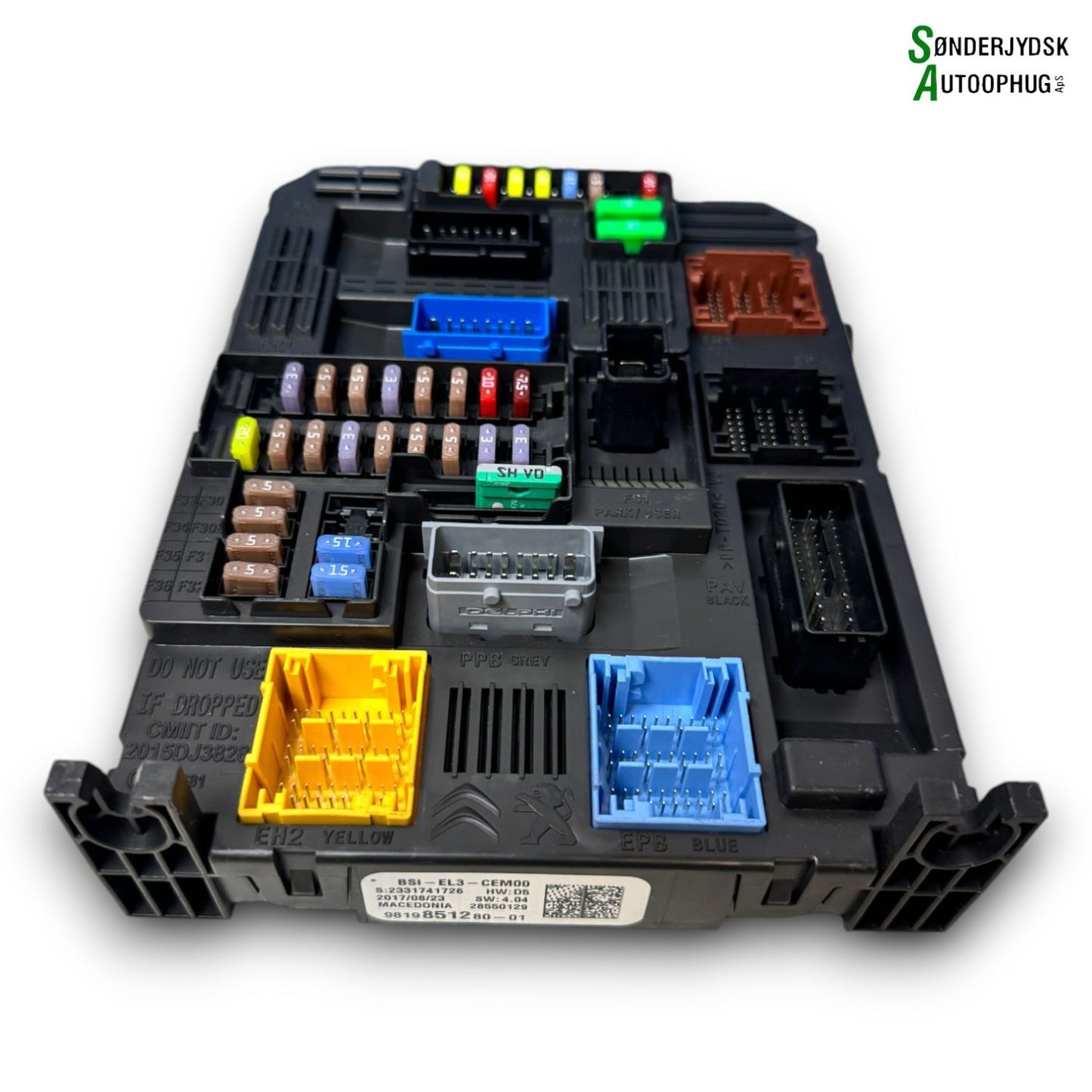 Citroen C3 III Startspærre Med OEM Nr. 981985128001 Fra Citroen Ophugger