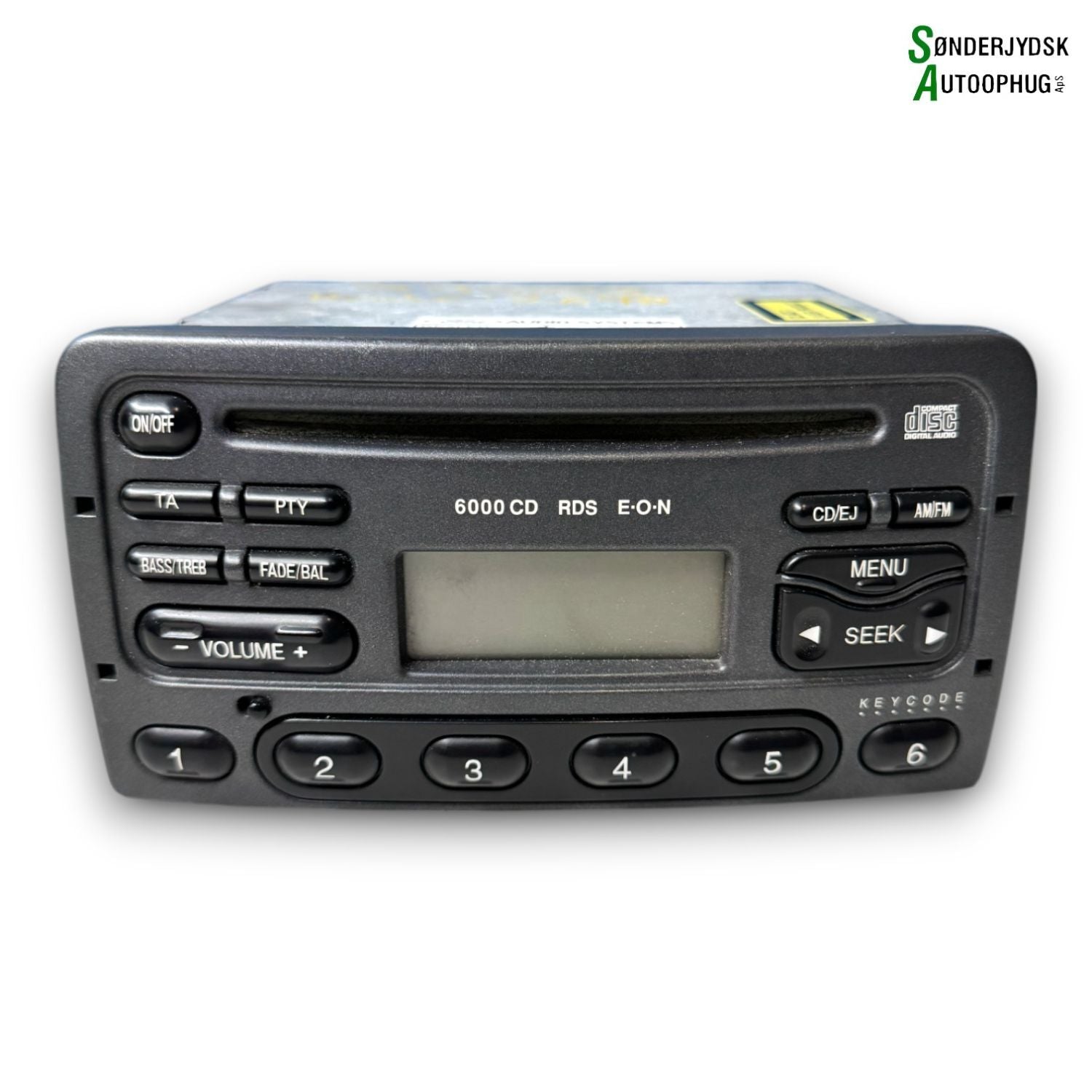 Ford Focus Radio M/Cd Med OEM Nr. M028047 Fra Ford Ophugger