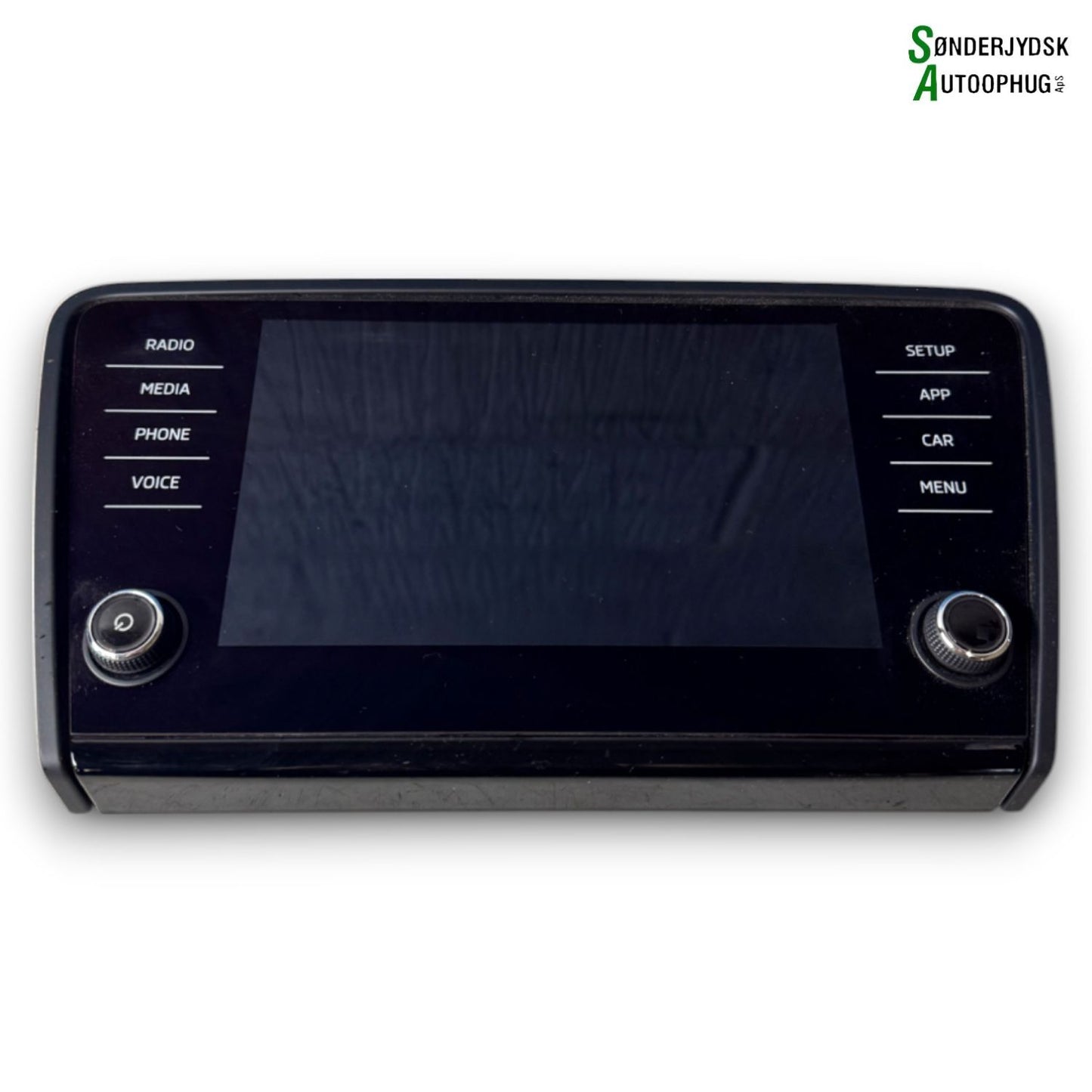 Skoda Octavia Radio, Multi Display Med OEM Nr. 5E0919605N Fra Skoda Ophugger