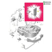 VW Golf 7 Au Kulbeholder Med OEM Nr. 5Q0201801 Fra VW Ophugger