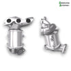 Hyundai I10 Katalysator Med OEM Nr. 2851004DH0 Fra Hyundai Ophugger