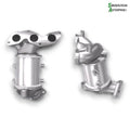 Hyundai I10 Katalysator Med OEM Nr. 2851004DH0 Fra Hyundai Ophugger
