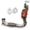 Ford Fiesta 7 Katalysator Med OEM Nr. CV215E211BH Fra Ford Ophugger