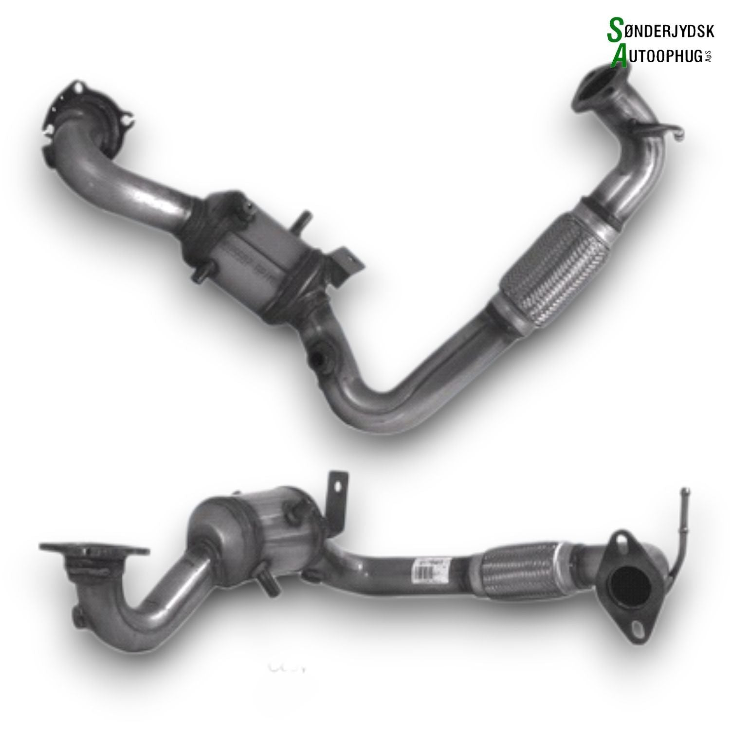 Ford Fiesta 7 Katalysator Med OEM Nr. CV215E211AG Fra Ford Ophugger