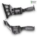 Ford Fiesta 7 Katalysator Med OEM Nr. 1907696 Fra Ford Ophugger