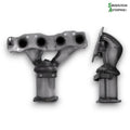 Suzuki Liana Katalysator Med OEM Nr. 1411062J12H02 Fra Suzuki Ophugger