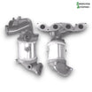 Kia Picanto Katalysator Med OEM Nr. 2851003940 Fra Kia Ophugger