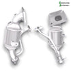 Citroen C1 Katalysator Med OEM Nr. 171400Q100 Fra Citroen Ophugger