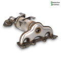 Fiat Grande Punto Katalysator Med OEM Nr. 51846634 Fra Fiat Ophugger