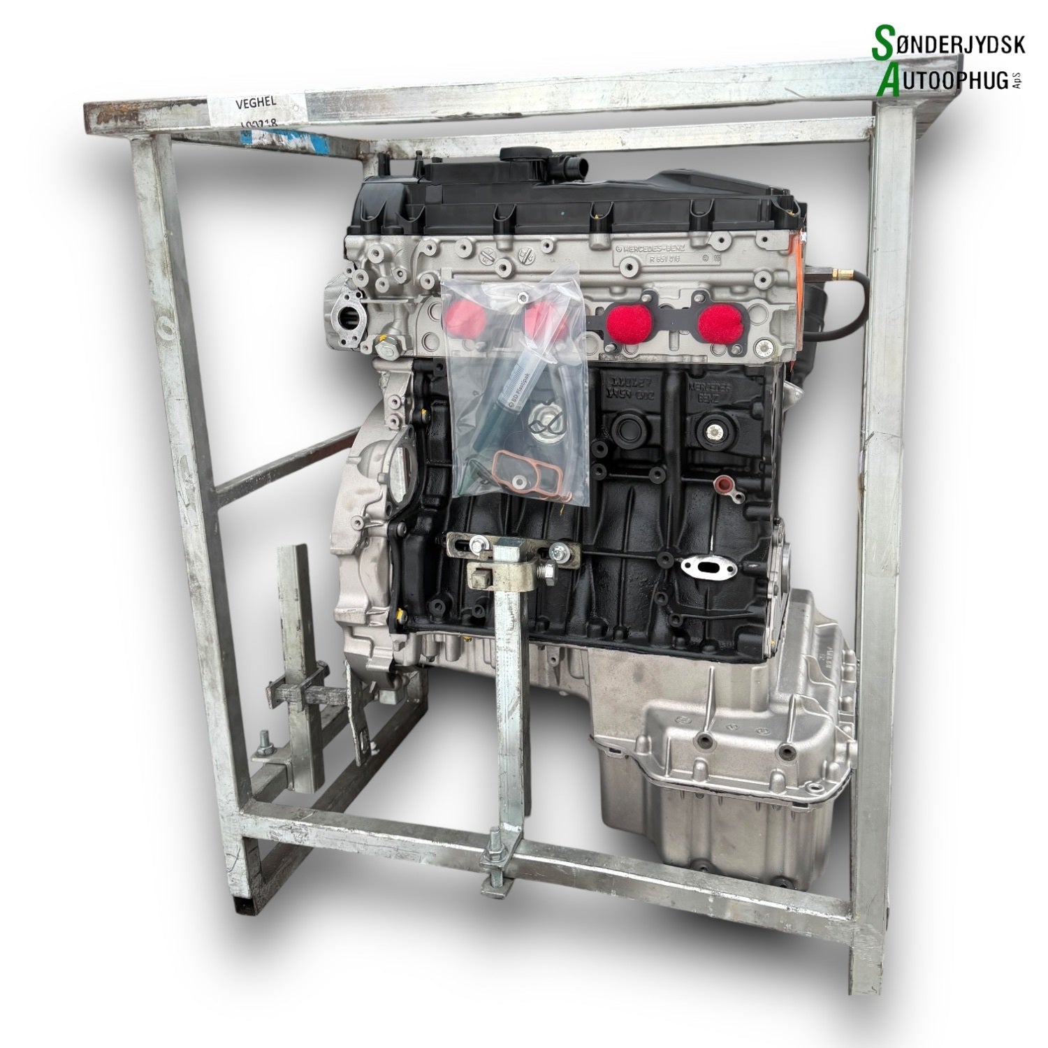 Mercedes Sprinter W906 Motor Med OEM Nr. 651010752480 Fra Mercedes Ophugger