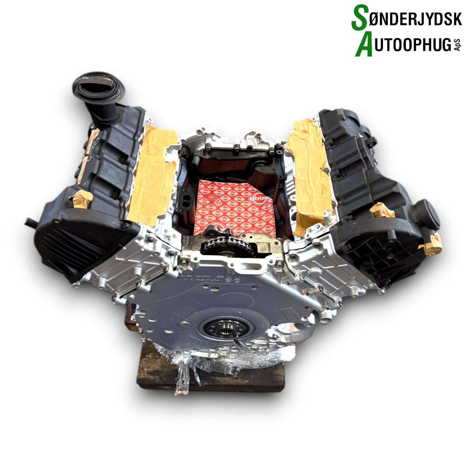 Audi Q7 Motor Med OEM Nr. 059100036NX Fra Audi Ophugger