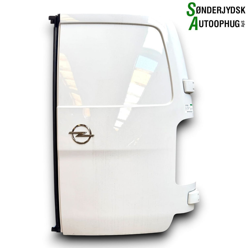 Opel Vivaro 3/Zafira Life Bagklap VAN H Med OEM Nr. 9808472080 Fra Opel Ophugger