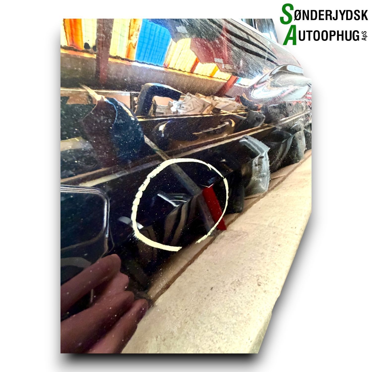 Audi Q4 E-Tron Bagdør V Med OEM Nr. 89E833051 Fra Audi Ophugger