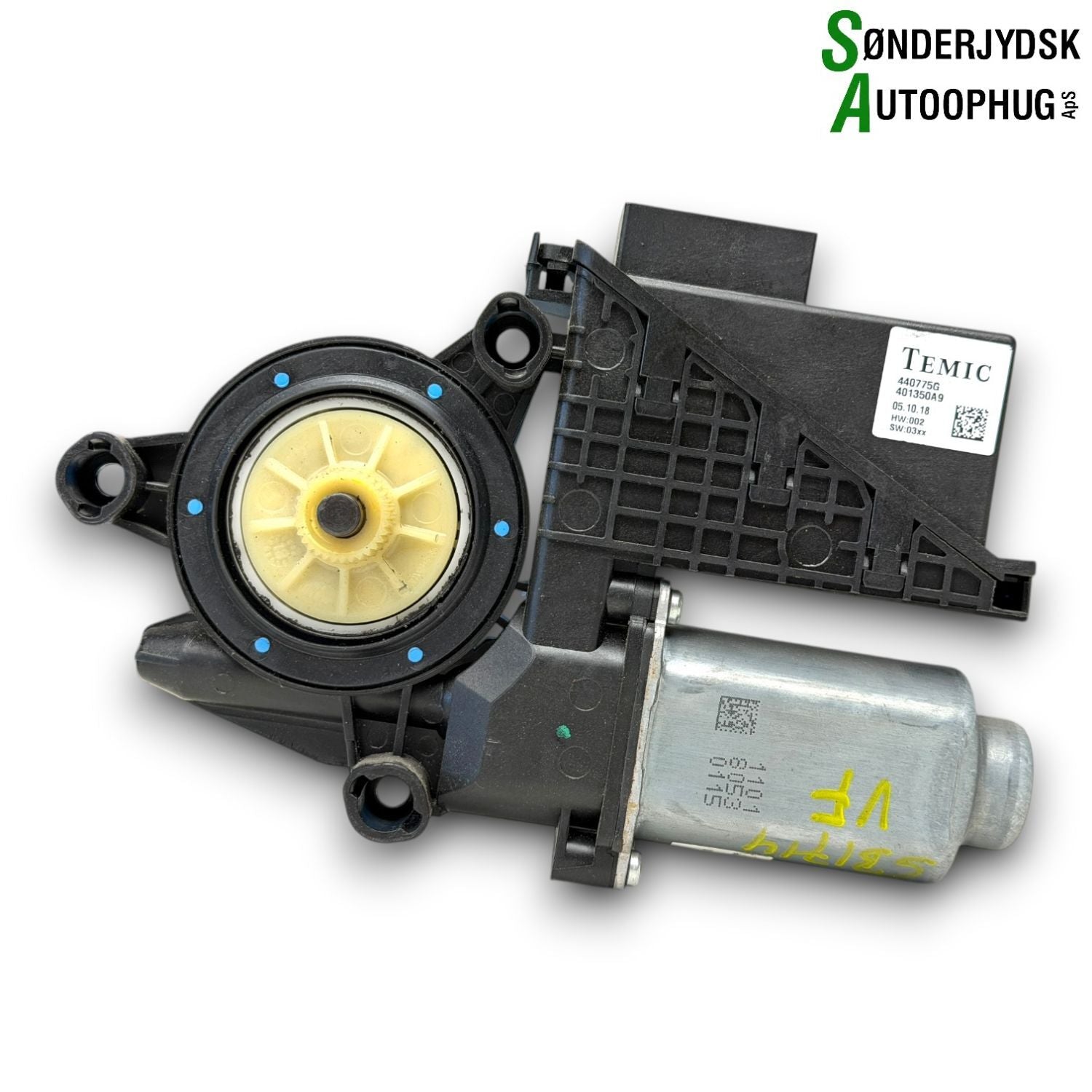 Skoda Fabia Rudemotor - Rudehejs Med OEM Nr. 6Y1959801SK4 Fra Skoda Ophugger