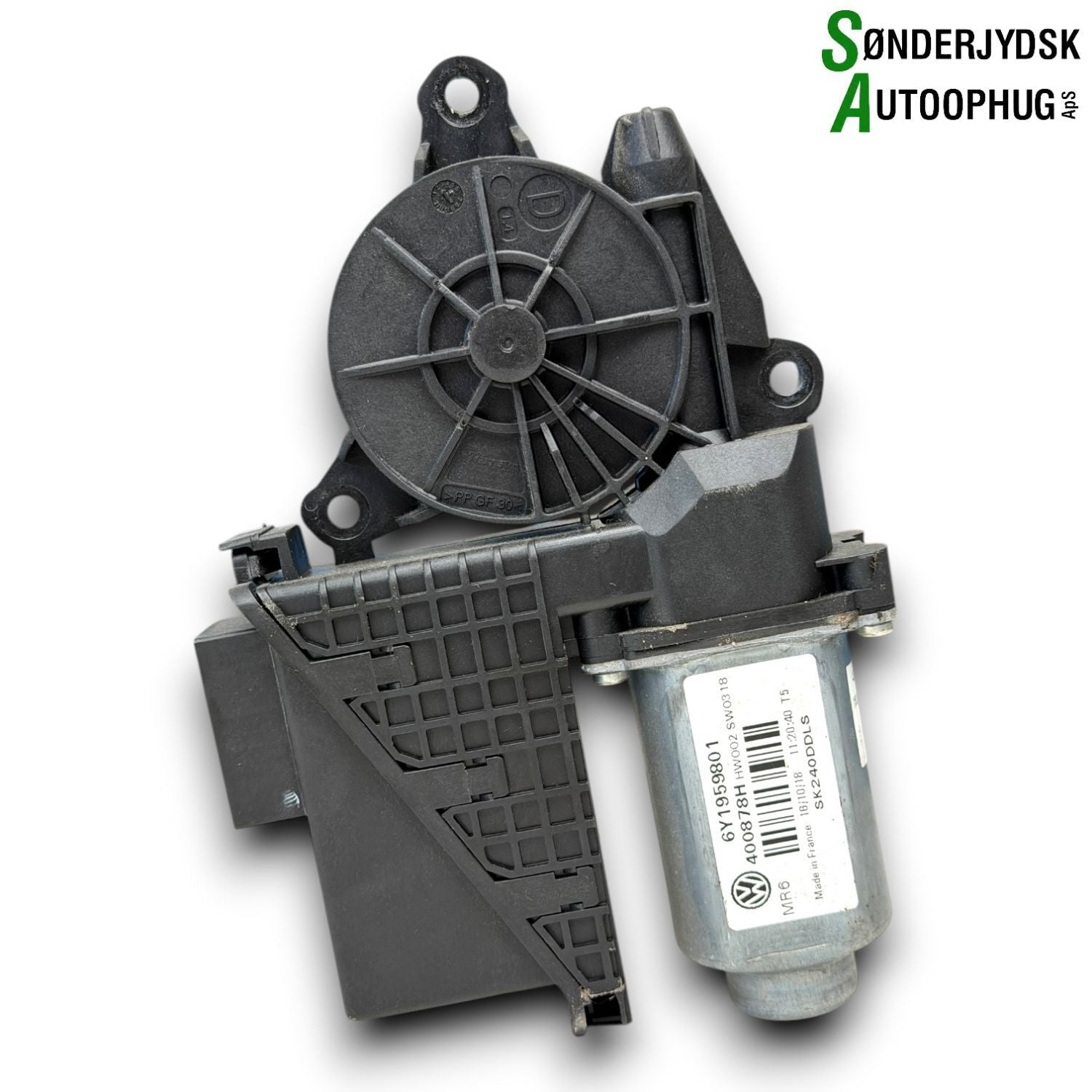 Skoda Fabia Rudemotor - Rudehejs Med OEM Nr. 6Y1959801SK4 Fra Skoda Ophugger